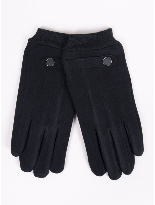 Yoclub Pánské rukavice RES-0109F-345C Black