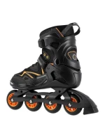 Inline brusle NILS Extreme NA9022 black/orange velikost 42 (VÝPRODEJ)
