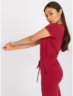 Tričko RV TS 4623.42 bordó Tričko RV TS 4623.42 bordó