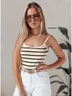 Pruhované body STRIP BACK beige FashionStreet RY2899