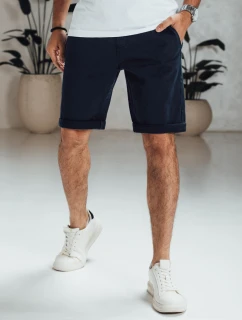 Pánské tmavě modré džínové šortky FashionStreet SX2546