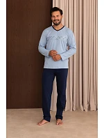 Pyžamo Regina 6010 dlouhé rukávy, velikosti M–3XL, Z26 Pyžamo Regina 6010 dlouhé rukávy, velikosti M–3XL, Z26