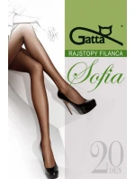 Dámské punčocháče Sofia brown super - GATTA Dámské punčocháče Sofia brown super - GATTA