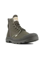 Palladium Pampa Detroit Zip 79500-325-M Olive Night