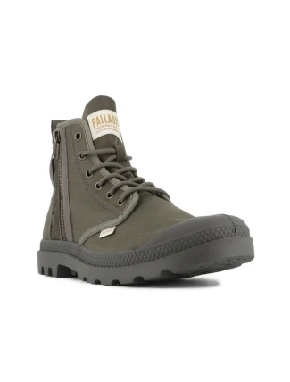 Palladium Pampa Detroit Zip 79500-325-M Olive Night