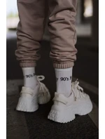 Dámské tenisky na masivní podešvi světle béžové Nevela