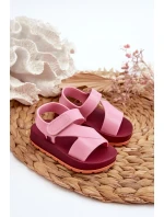 Dětské sandály na suchý zip Scented ZAXY Pink Dětské sandály na suchý zip Scented ZAXY Pink