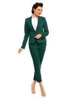 Dámské kalhoty 140606 tmavě zelené - Cabba Dámské kalhoty 140606 tmavě zelené - Cabba