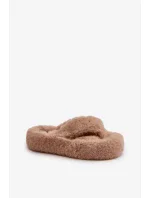 Pantofle WSL-188 béžové - Step in style