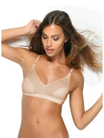 Dámská bezešvá podprsenka Bra Silhouette Jacquard 110678 tělová Intimidea Dámská bezešvá podprsenka Bra Silhouette Jacquard 110678 tělová Intimidea