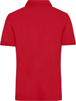 Daiber JN 716 Pánské piqué polo v tradičním krojovém stylu 02.0716 red/red white