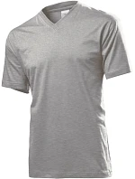 Stedman Classic-T V-neck Tričko s výstřihem do V 05.2300 grey heather