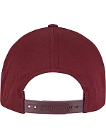 Flexfit 7707 5 panelová Snapback kšiltovka 55.7707 maroon