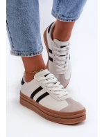 Dámské tenisky na platformě Bílé Egelia