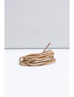 Beige Voskované Tenké Šněrovací Provázky Corbby