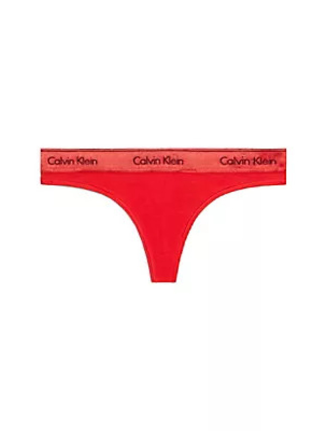 Spodní prádlo Dámské kalhotky THONG 000QF7449EXAT - Calvin Klein