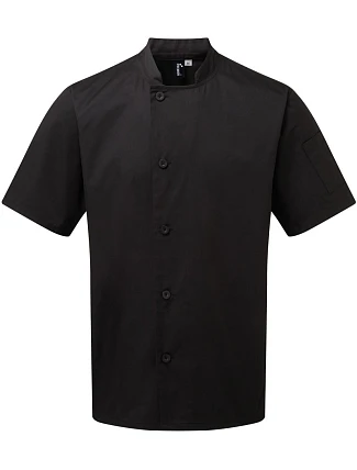 Premier PR 900 Kuchařský rondon s krátkým rukávem 39.0900 black Premier PR 900 Kuchařský rondon s krátkým rukávem 39.0900 black