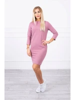 Klasické tmavě růžové šaty Klasické tmavě růžové šaty