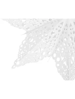 PAPÍROVÉ DEKORACE SNOWflAKE 64 CM WHITE DELUXE dětské
