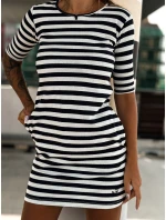 Šaty TW SK 2092.83P bílé a černé Šaty TW SK 2092.83P bílé a černé