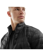 Pánská péřová bunda 4FAW23TDJAM239 20S Černá - 4F