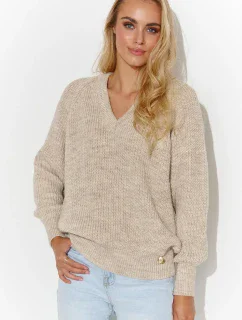 Svetr model 184786 Makadamia