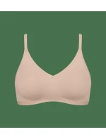 sloggi GO Daily Cotton Soft bra - BROWN - SLOGGI BROWN - SLOGGI