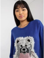 Halenka LK BZ 509067 1.27 tmavě modrá Halenka LK BZ 509067 1.27 tmavě modrá