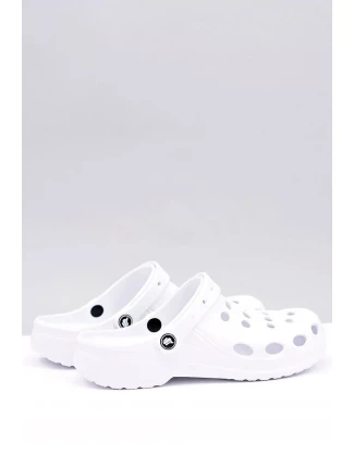 Pánské Klasické Nazouváky Bílé Crocsy