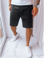Pánské černé teplákové šortky FashionStreet SX2227