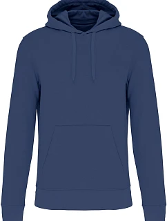 Kariban K 4027 Pánská eco-friendly mikina s kapucí 20.4027 deep blue