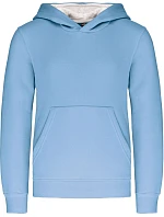 Kariban K 453 Dětská kontrastní mikina s kapucí 20.K453 sky blue/white Kariban K 453 Dětská kontrastní mikina s kapucí 20.K453 sky blue/white
