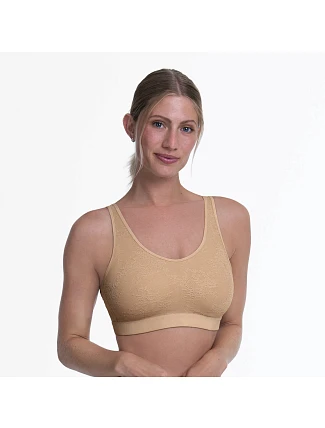 Essential Lace pooperační braletka s pěnovou výztuží 4700X desert - Anita Care