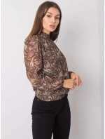 Halenka D50039F11031A tmavě zelená Halenka D50039F11031A tmavě zelená