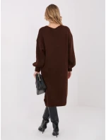 Šaty IN SK 5962.22 tmavě hnědé