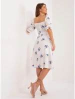 Šaty LK SK 508964 3.95 bílá a modrá