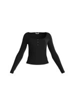 Dámské tričko O3BP01KBXB - JBLK černé - Guess Dámské tričko O3BP01KBXB - JBLK černé - Guess