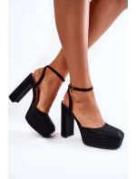 Sandály na podpatku model 173741 Step in style Sandály na podpatku model 173741 Step in style