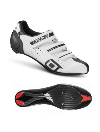 CRONO silniční obuv CR-4-22 bílá 43 kompozitová