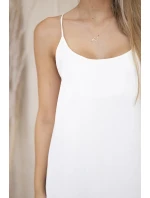 Dlouhé šaty bez ramínek ecru Dlouhé šaty bez ramínek ecru