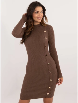 Šaty AT SK 2345 2.32 hnědá