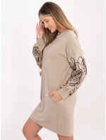 RV SK šaty A1064.95 tmavě lila RV SK šaty A1064.95 tmavě lila