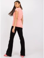 Tričko RV TS 4623.19 broskví Tričko RV TS 4623.19 broskví