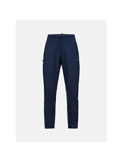 Kalhoty PEAK PERFORMANCE W Scale Softshell Pants, modré