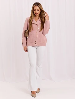 Bunda MBM KR L176.87 světle růžová