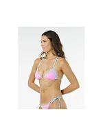Dámská podprsenka RIP CURL Surf Puff Sliding Tri, růžová Dámská podprsenka RIP CURL Surf Puff Sliding Tri, růžová