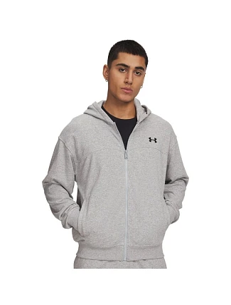 Pánská mikina s kapucí a zapínáním na knoflíky Under Armour Rival LW FZ 6009346-011 Pánská mikina s kapucí a zapínáním na knoflíky Under Armour Rival LW FZ 6009346-011