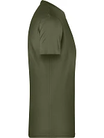 Daiber 8008 Pánské tričko z bio bavlny 02.8008 olive Daiber 8008 Pánské tričko z bio bavlny 02.8008 olive