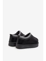 Sněhové Boty Dětské Na Platformě Zateplené Kožíškem Camel Vilabria