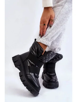 Dámské zateplené kotníkové SG-175B - Mix Feet